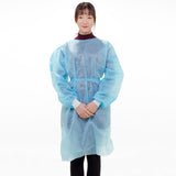 Isolation Gown, Knee-Length & Knitting Cuffs , 10 x 5 bags/case, 991539, $1.40/piece - numedical