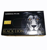 Black Lion Nitrile Examination Glove, 100pcs/box, $9.00 per 100pcs, 990027-990029 - numedical