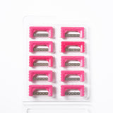 IPR Strip, 10pcs/pack, Strip Width 4mm, Thickness 0.4mm, Double-Sided & Coarse Diamond, Bright Pink 997804(4201004) - numedical