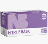 Basic Nitrile Examination Glove, Purple, $6.50 PER 100PCS, 200pcs/bx, Bx Size(cm): 23.5 L x 12 W x 8 H, 990056 - 990058