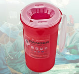 Disposable Round 3.0L Sharps Container, 993840