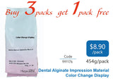 Dental Alginate Impression Material, Color Change Display, 454g/pack, 991176