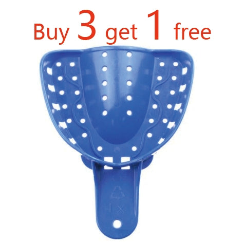 Disposable Impression Trays, Blue, 12pcs/bag, 991146 - 991156