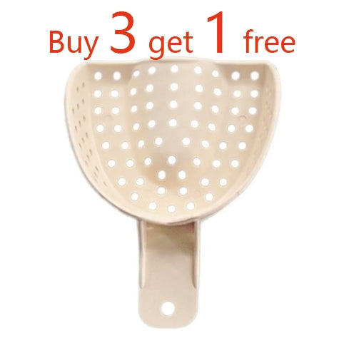 Disposable Impression Trays, Beige Color, 12pcs/bag, 991104 - 991112