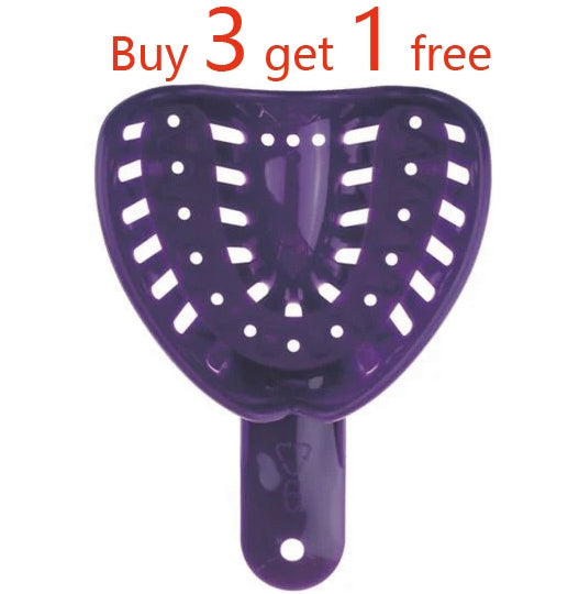 Disposable Impression Trays, Purple, Adult Large Upper and Lower, 25pcs/bag, 993419, 993420