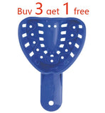 Disposable Impression Trays, Blue, Child Medium Upper and Lower, 25pcs/bag, 993413, 993414