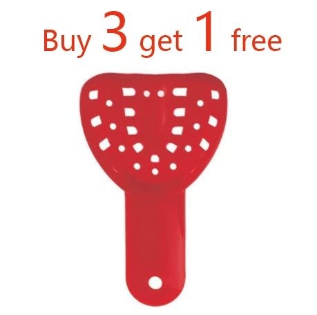 Disposable Impression Trays, Red, Child XSmall Upper and Lower, 25pcs/bag, 993409, 993410