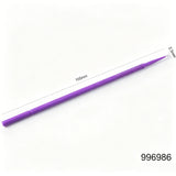 NuCare Micro Applicators,100mm Length, 100pcs x 4bolltes/box,Low as 2.98 per 100pcs, Regular Green/ Blue/Purple/Orange 2.5mm Dia., Fine Mauve / Yellow 2.0mm Dia., Ultrafine White 1.5mm Dia