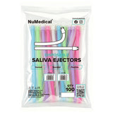 NuNeon Saliva Ejectors, Assorted, 991302 1000pcs/case and 991319 100pcs/bag