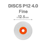 Essential Translucent Polishing Discs, Extra Thin, Dia.12.7mm, Medium, Red, 100pcs/bag, 994317（suitable for Kerr's disc end users)