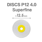 Essential Translucent Polishing Discs, Extra Thin, Dia.12.7mm, Medium, Red, 100pcs/bag, 994317（suitable for Kerr's disc end users)