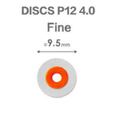 Essential Translucent Polishing Discs, Extra Thin, Dia.9.5mm, Medium, 100pcs/bag, 994312 （suitable for Kerr's disc end users)