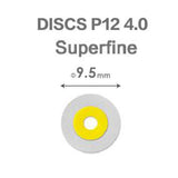 Essential Translucent Polishing Discs, Extra Thin, Dia.9.5mm, Medium, 100pcs/bag, 994312 （suitable for Kerr's disc end users)