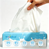NuMedical Cloud Touch Lotion Ultra Soft Facial Tissues, Hypoallergenic, Plant-based Materials, Clean Gentle Baby Essentials, 150Tissues Per Box, 3-Ply, Size:220mm x 180mm, 992706