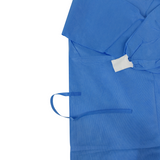 Isolation Gown Level 2, Knee-Length & Knitting Cuffs, Blue, 10pcs per bag, 991548