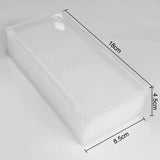 TRANSPORTING MODELS BOX， LARGE， 18cm Length x 8.5cm Width x 4.5cm Heigth, 2pcs/bag, 991144