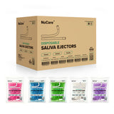 NuNeon Saliva Ejectors, Assorted, 991302 1000pcs/case and 991319 100pcs/bag