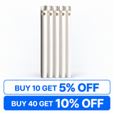 Disposable HVE Aspirator Tips, White, 100pcs/bag 10bags/case, 991305