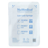 Luer-Lock Syringe, Pre-Sterilized, 993056 - 3ml - 120pcs/box, 993057 - 5ml - 80pcs/box, 993058 - 10ml - 50pcs/box,