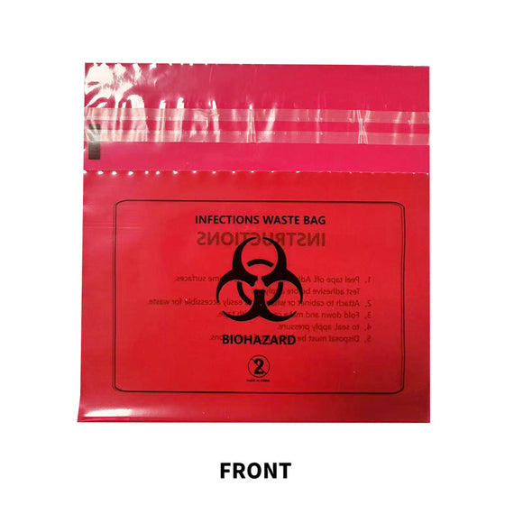 Chairside Biohazard Waste Bag, 150mm(L) x 150mm(W), 500pcs/bag, $19.95/box, 993843
