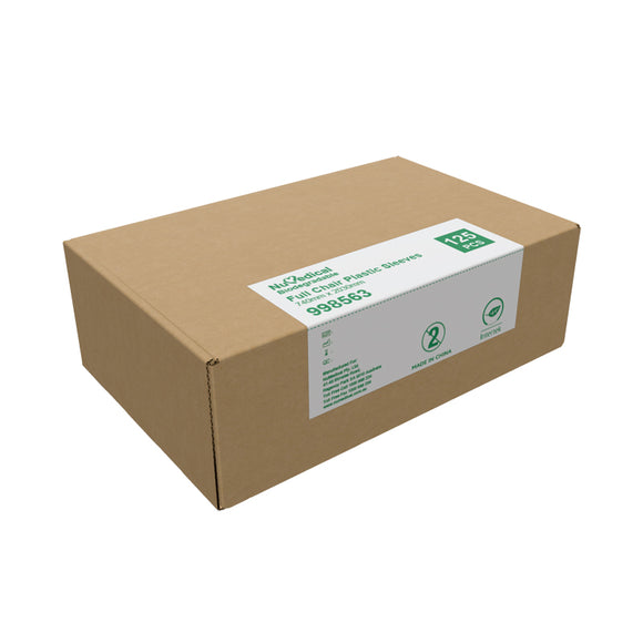 Biodegradable 73cm x 203cm Non-Slip Dental Full Chair Covers, Disposable Dental Chair Sleeve, Waterproof Plastic Cover Sleeves, Tattoo Chair and Hydraulic Bed, 125pcs per roll/box, 998563