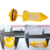 Dental Valve Suction Filter, Yellow, 10sets per bag, 991318