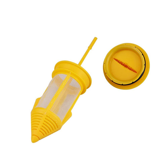 Dental Valve Suction Filter, Yellow, 10sets per bag, 991318