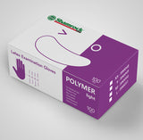 NuMedical Polymer LIGHT,  Latex Exam Gloves Powder Free,  100pcs/bx,  Bx Size(cm): 21 L x12 W x 7.5 H, 990048 - 990051