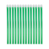 Mint Saliva Ejectors, 100pcs/bag, Clear Tip/Green Tube, 991301