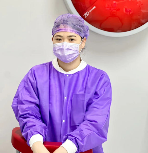 Nulilium Purple, Surgeon Cap and Level 3 Medical Earloop Mask, Surgeon Cap(992193): 100pcs/box $11.90/box, Medical Mask(992258): 50pcs/box $6.95/box