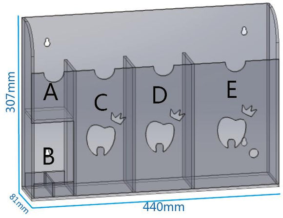 Sterilisation Pouch Dispenser - Medium, 990639 - numedical