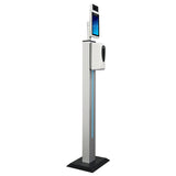 8" Touchless Standing Automatic Face Recognition and Digitial Temperature with Disinfectant, 997955 - numedical