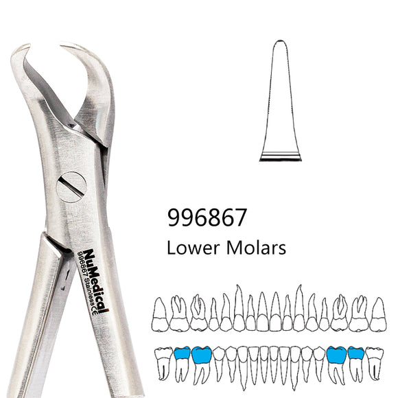 Extraction Forceps, Cowhorn #23, 996867 - numedical