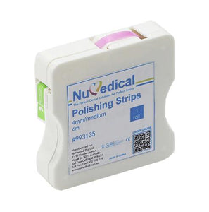 Polishing Strips, 50um Medium, 2.5mm x 6m, Pink, 993126 - numedical