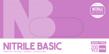 Basic Nitrile Examination Glove, Pink, $6.50 PER 100PCS, 200pcs/bx, Bx Size(cm): 23.5 L x 12 W x 8 H, 990052 - 990054