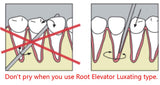 Root Elevator, Luxating Type, 996591, 996592, 996593, 996594, 996595, 996596, 996597