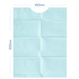 4Ply(3ply Tissue+poly) Specialty Bibs, 200pcs/box, 990311 - numedical