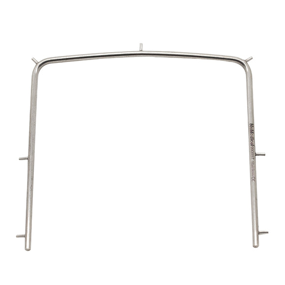 Dental Dam Frame 100mm x 100mm - Stainless Steel, 990997 - numedical