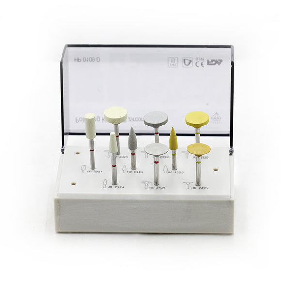 Polishing Kit for Zirconia, Extraoral Use, HP0109D, 991220 - numedical