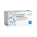 Level 2 Medical Mask Printing Floral Blue, 50pcs/box, $6.50/box, 992200 - numedical