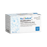 Level 2 Medical Mask Printing Blue Zoe, 50pcs/box, $6.50/box, 992205 - numedical