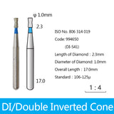 Diamond Bur - Double Inverted Cone, 994581-994583, 994649-994651, 994663 - numedical