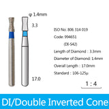 Diamond Bur - Double Inverted Cone, 994581-994583, 994649-994651, 994663 - numedical