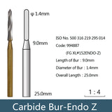 Carbide Bur - Endo Z, 994886, 994887, 994888, 994889 - numedical