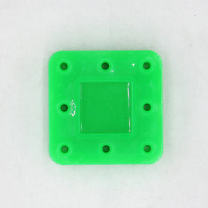 8 Holes Bur Block - Magnetic & Autoclavable, 996410 - Green - numedical
