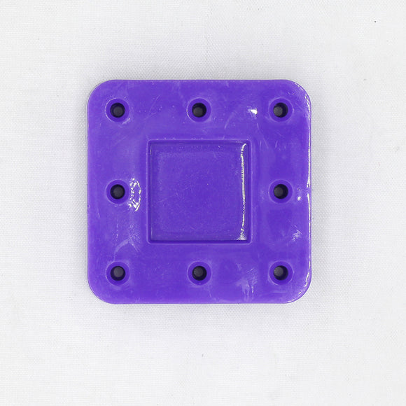 8 Holes Bur Block - Magnetic & Autoclavable, 996412 - Purple - numedical