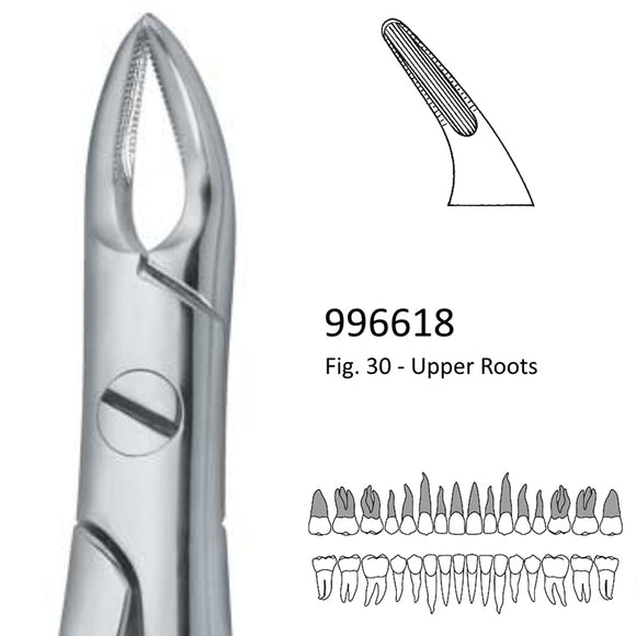 Extraction Forceps, Upper Roots, 996618, 996621, 996623, 996624, 996625, 996630 - numedical