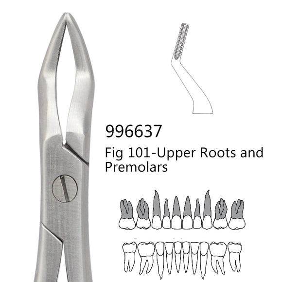 Extraction Forceps, Upper Roots and Premolars, 996637 - numedical