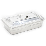 Instrument Tray, with lid, 230mm L x 130mm W x 80mm H, 996822 - numedical