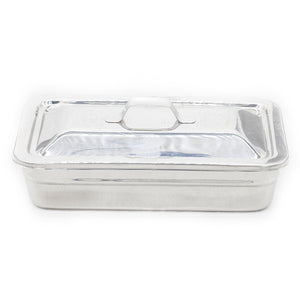 Instrument Tray, with lid, 230mm L x 130mm W x 80mm H, 996822 - numedical